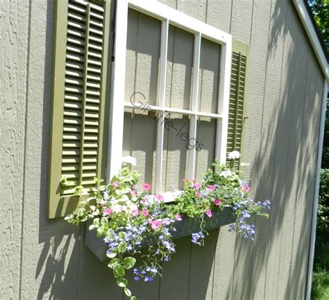 Looking for a good deal on faux window? Faux window with planters...could tie with real window ...