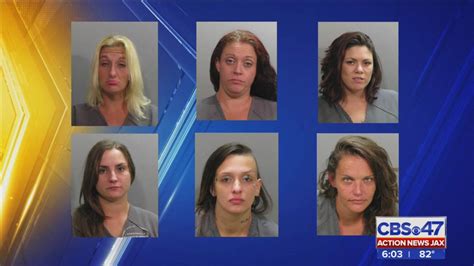 6 Women Arrested During Prostitution Bust Action News Jax