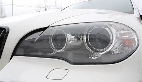 BMW X5 E70 LCI Bi-Xenon Angel Eyes Headlights (2010-2013)
