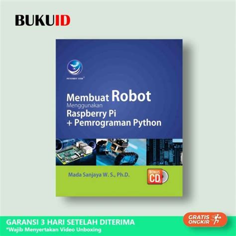 Promo Buku Membuat Robot Menggunakan Raspberry Pi Pemrograman Python