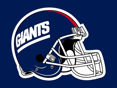 The giants play in the east division of the national football conference (nfc) of the national football league one of the most popular ever ny giant logo featured a player throwing the football with sheer strength. New York Giants Logo Wallpaper - WallpaperSafari