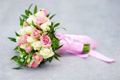 Beautiful Wedding Flowers Bouquet Stock Photo Image Of Bride Luxury