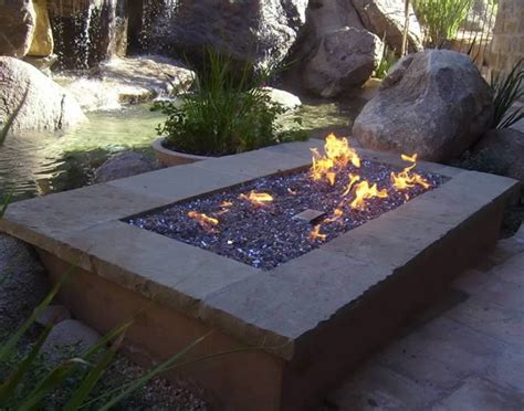 The rectangle fire pit is a fully customizable fire pits, quick ship from the ore line of landscape architecture elements. Electronic Ignition Rectangle Gas Fire Pit Kits | Fine's Gas