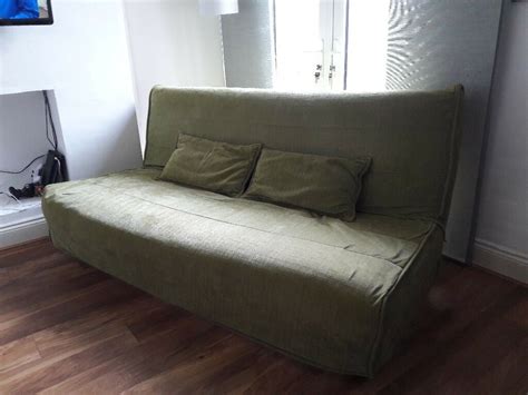 The skirt is to the floor, hiding the legs and the storage box (when used). IKEA Beddinge sofa bed - Belfast | in County Antrim | Gumtree