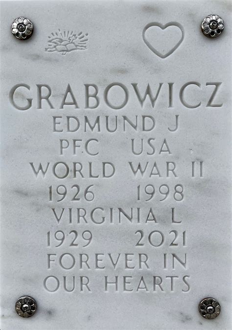 Edmund J Grabowicz 1926 1998 Find A Grave Memorial