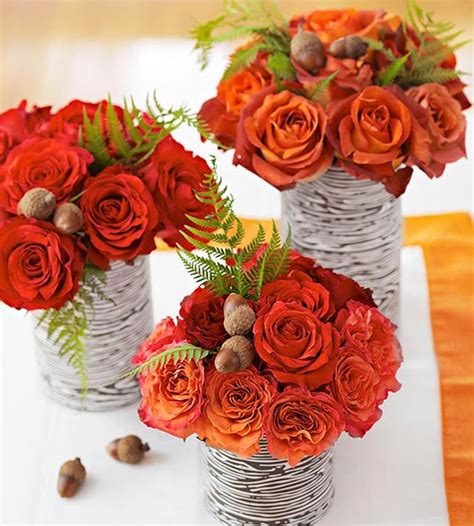 [photo by leon belt via. DIY Thanksgiving table decoration ideas - 25 easy to make ...