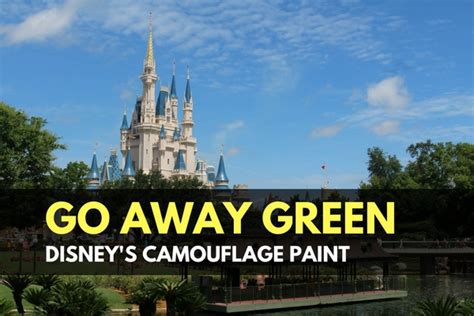 Go Away Green Disneys Camouflage Paint Trueprepper
