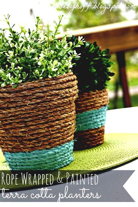 Diy Flower Vase By Using Box And Rope Keep It Relax