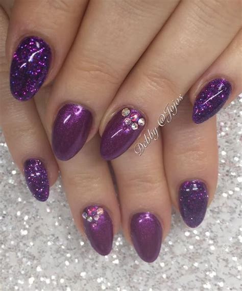 A Super Shiny Sparkly Set Just The Way We Love Our Nails 💜 By Our