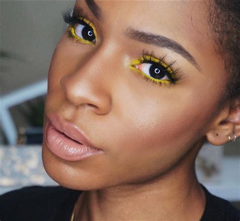 Bn Beauty More Spring Inspired Looks With This Yellow Eyeshadow Makeup
