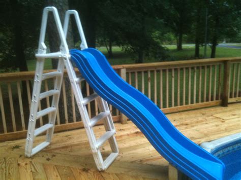 Swimming Pool Slide For Above Ground Pool Swimming Pool