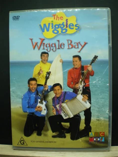 The Wiggles Wiggle Bay Dvd Original Members Region 4 Pal Crack In