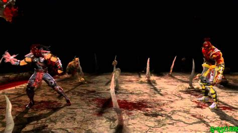 Mortal Kombat PS Sektor Costume X Ray Fatality Stage Fatality E Babality PT BR HD YouTube