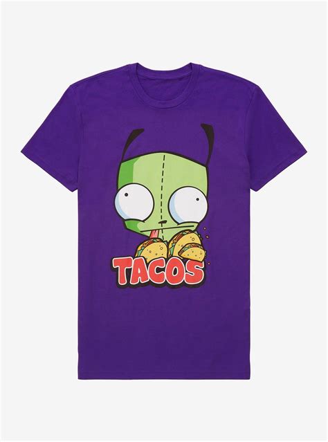 Invader Zim Gir Tacos Girls T Shirt In 2022 Girls Tshirts Girly Pastel Goth Outfits