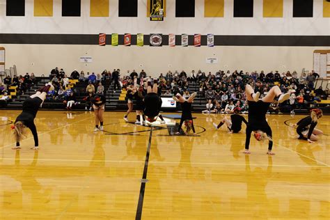 Boone Grove Cheer Team During Halftime 51696 David Centifanto Flickr