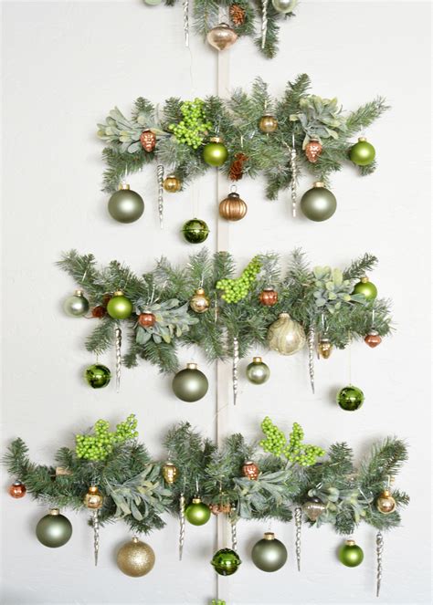 Diy Wall Christmas Tree Strictly Stylish