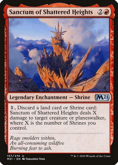 Sanctum Of Shattered Heights · Core Set 2021 M21 157 · Scryfall