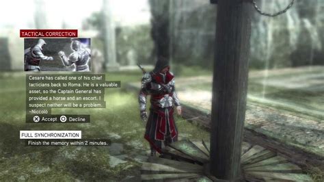 Assassins Creed Brotherhood Assassination Mission Guide Synch