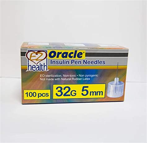 Oracle Insulin Pen Needles 32g 5mm Amazonca Health And Personal Care