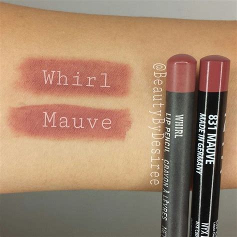 Whirl Lipliner From MAC Mauve Lipliner From Nyx Makeup Dupes