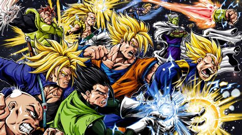 You'll find dragon ball z character not just from the series, but also from the ovas and movies as well. Dragon Ball Z Fighting Characters Artwork Full Hd 169 ...