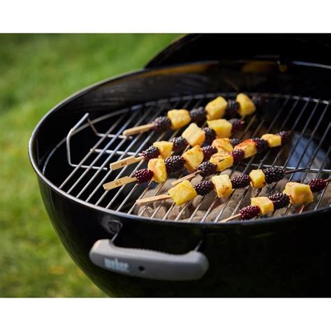 Stoke Your Charcoal Fire While Grilling With Webers Plated Steel Hinged