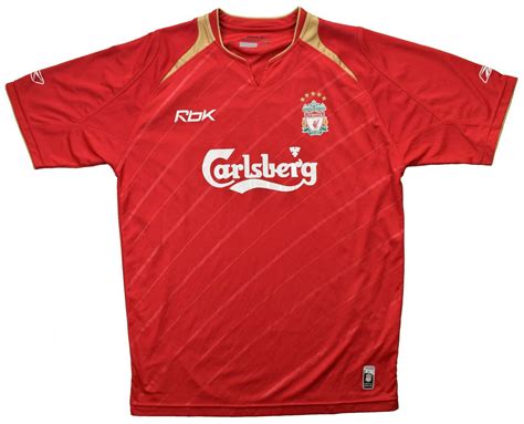 2005 06 Liverpool Gerrard Shirt Xxl Football Soccer Premier