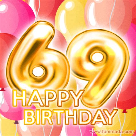 69th Birthday Card For Her 69th Birthday Card For Women 69 Year Old