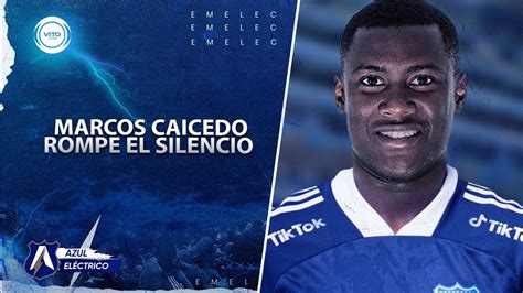 MARCOS CAICEDO ROMPE EL SILENCIO YouTube