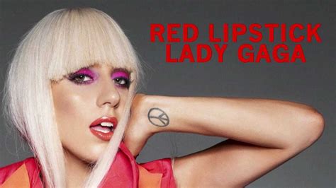 Lady Gaga Red Lipstick New Song 2012 Youtube