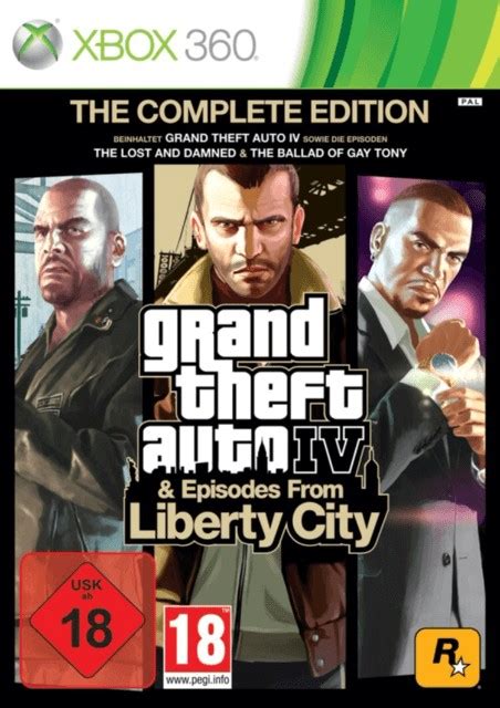 Gta Iv And Episodes From Liberty City Xbox 360 Használt