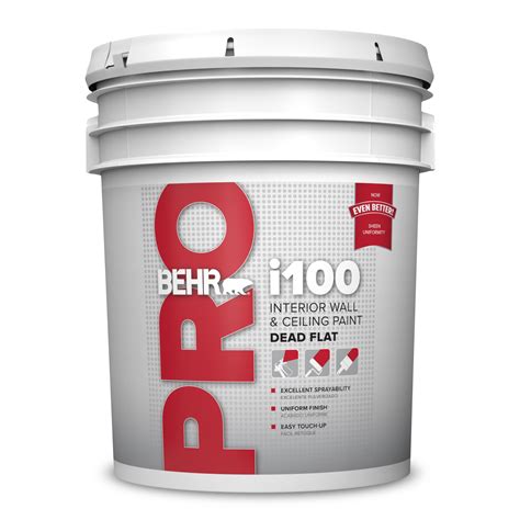 Benjamin moore waterborne ceiling paint flat base 1 ceiling paint interior 1 qt. Flat Ceiling & Wall Spray Paint | BEHR PRO™ i100 | Behr Pro