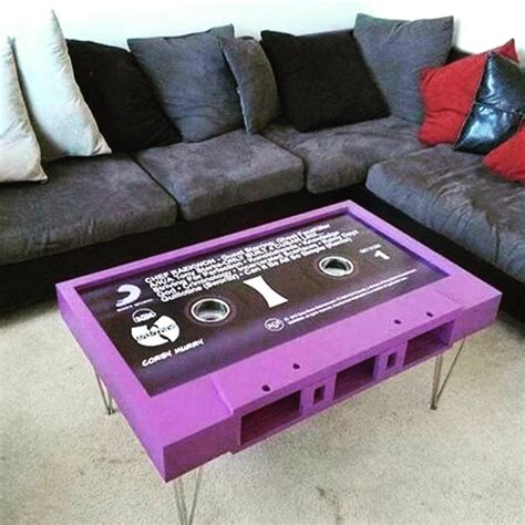 Get 5% in rewards with club o! Coffee table inspired by the Purple Tape : HipHopImages