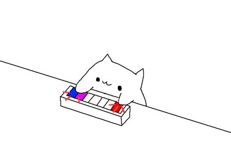 Pixilart Bongo Cat By Cosmc2919