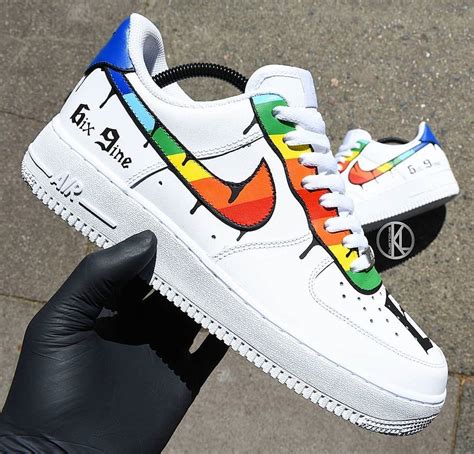 Get the best deals on mens custom nike air force ones shoes and save up to 70% off at poshmark now! 6ix9ine Nike Air Force 1 Custom | Nike air