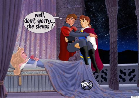 Disney Princes Reimagined As Queer By Artist Yannx Nsfw Huffpost Voices