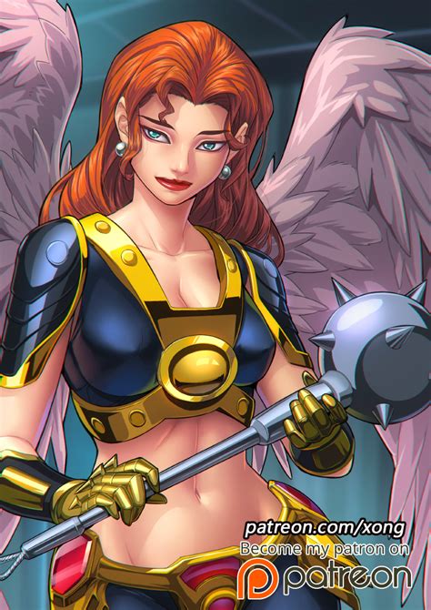 Hawkgirl By Xong On Deviantart