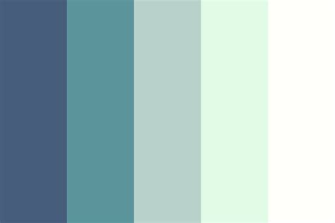 Calm Ocean Swim Color Palette Color Palette Ocean Color Palette