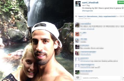 Sami khedira news, gossip, photos of sami khedira, biography, sami khedira girlfriend list 2016. Lena Gercke und Sami Khedira albern herum. - Stuttgarter ...