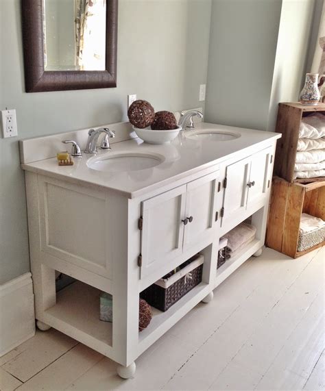 Our bathroom vanities come in a variety of finishes and add functionality earn 10% back in rewards when you use your pottery barn credit card1 learn more >. Repurposed Gems: Pottery Barn Knock-Off Vanity
