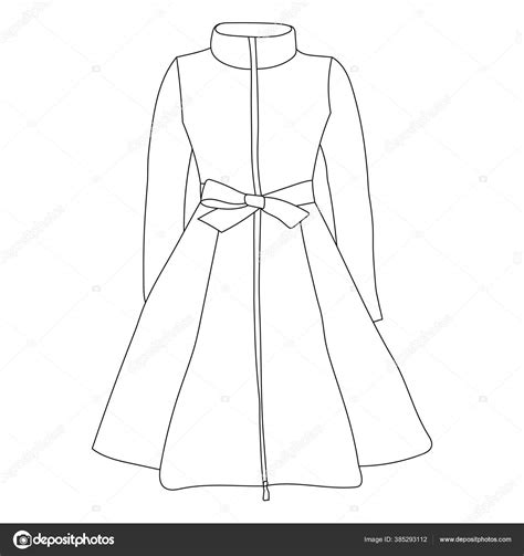 Gambar Sketsa Baju Dress Pulp