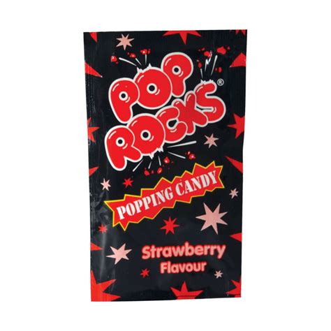 Pop Rocks Popping Candy Strawberry 7g My Sweeties