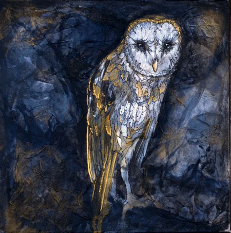 Night Owl Painting Giclee Print Black Night Owl Painting Etsy