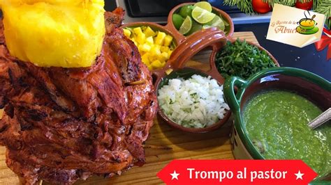 Tacos Al Pastor Receta Casera Trompo Al Pastor Youtube