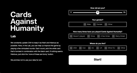It is not tied in any way to. Cards Against Humanity Online: How to Play It for Free?