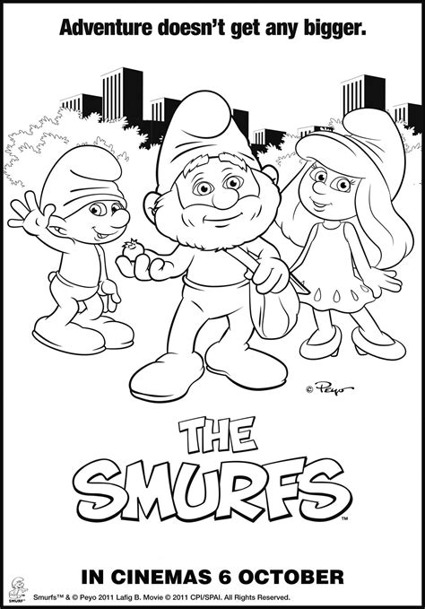 A huge collection of smurf coloring pages. The smurfs to download for free - The Smurfs Kids Coloring ...