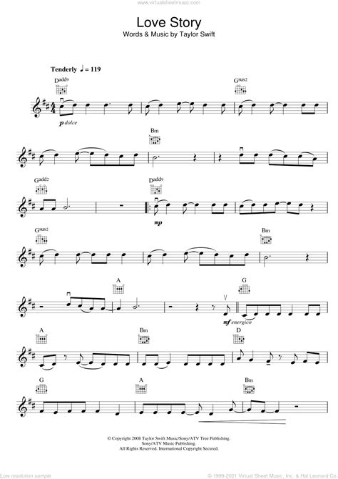 Swift Love Story Sheet Music For Violin Solo Pdf V2