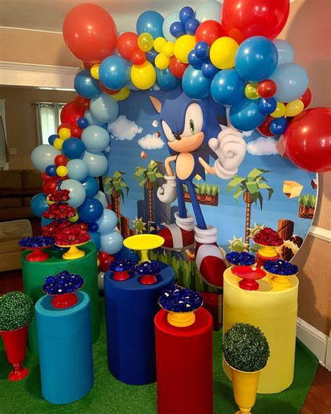 Pin By Vanessa Malatay On Fiesta Sony Sonic Party Sonic Birthday