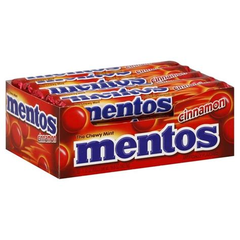 Mentos Chewy Mints Cinnamon 15 Each Instacart