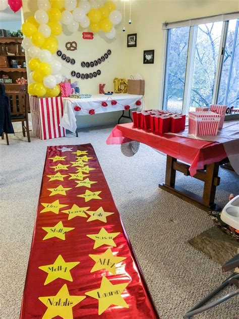 Party Themes A Diy Movie Theater Birthday Parties By Tanea Movie